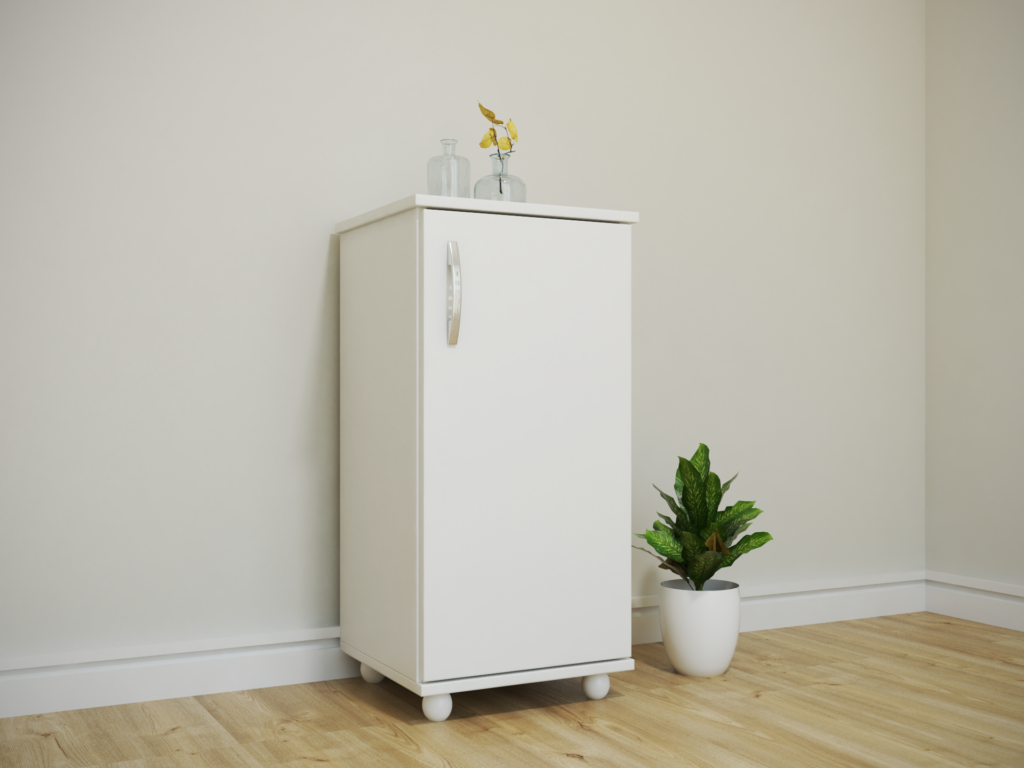 BALCÃO 1 PORTA CLASSIC - BRANCO (AMBIENTE)